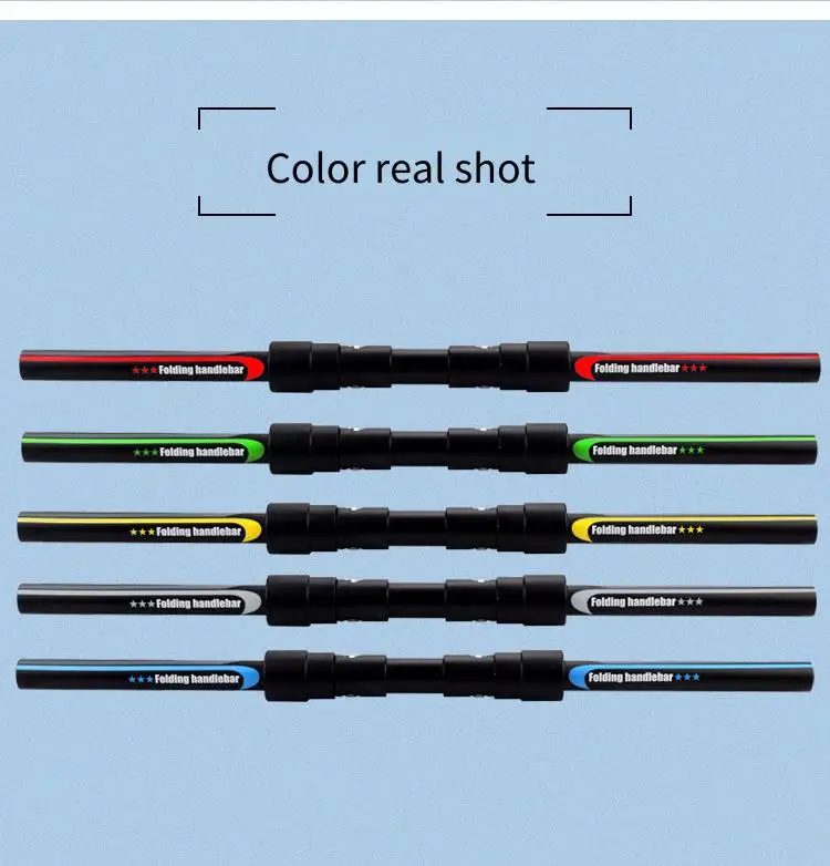 Quick-Release Aluminum Alloy Foldable Handlebar For Electric Scooter/MTB/Folding Bike, Diameter 25.4mm/31.8mm