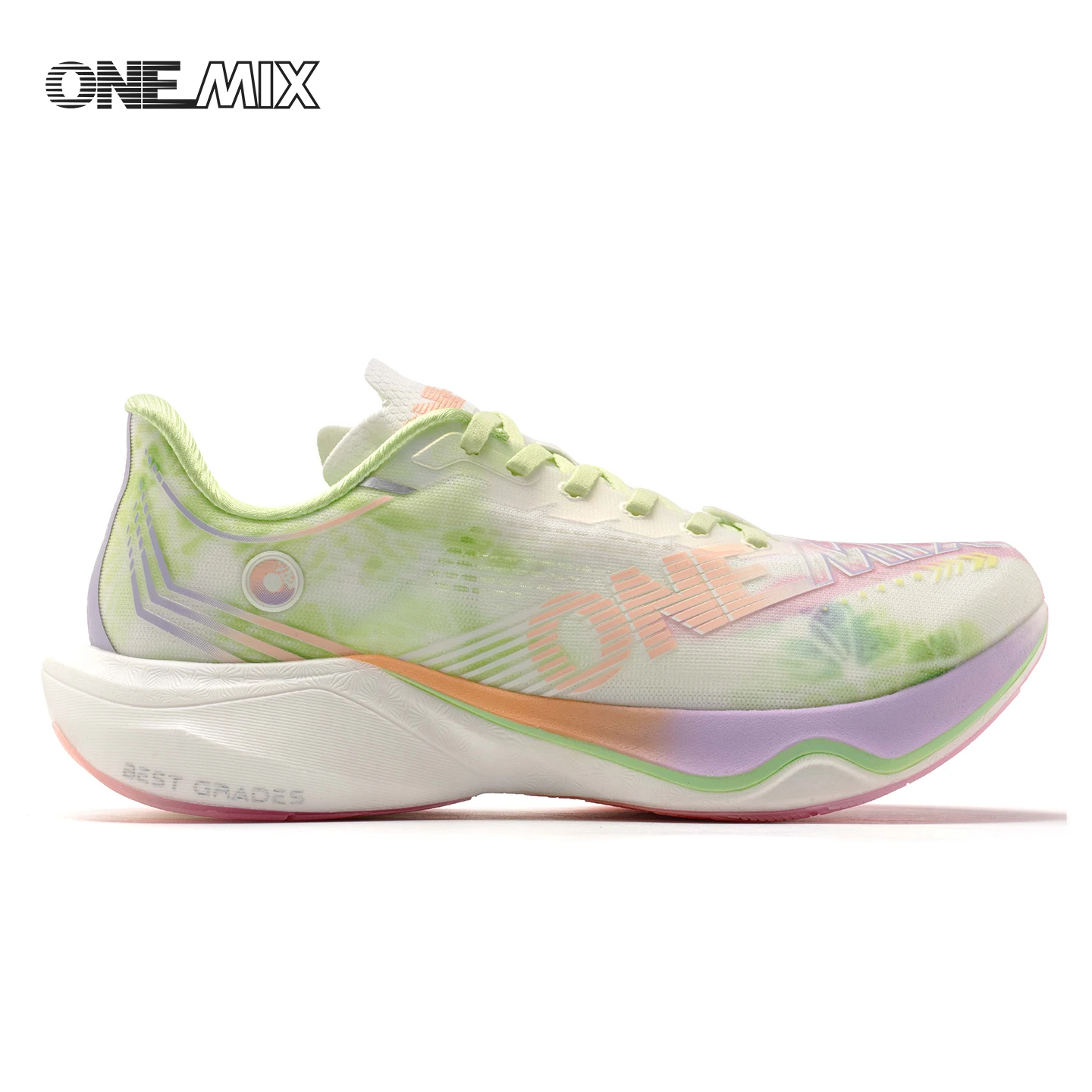 ONEMIX Marathon Nylon Carbon Board Running Racing Shoes, Professional Stable Support, Shock-relief, Ultra-light Rebound Man Snea
