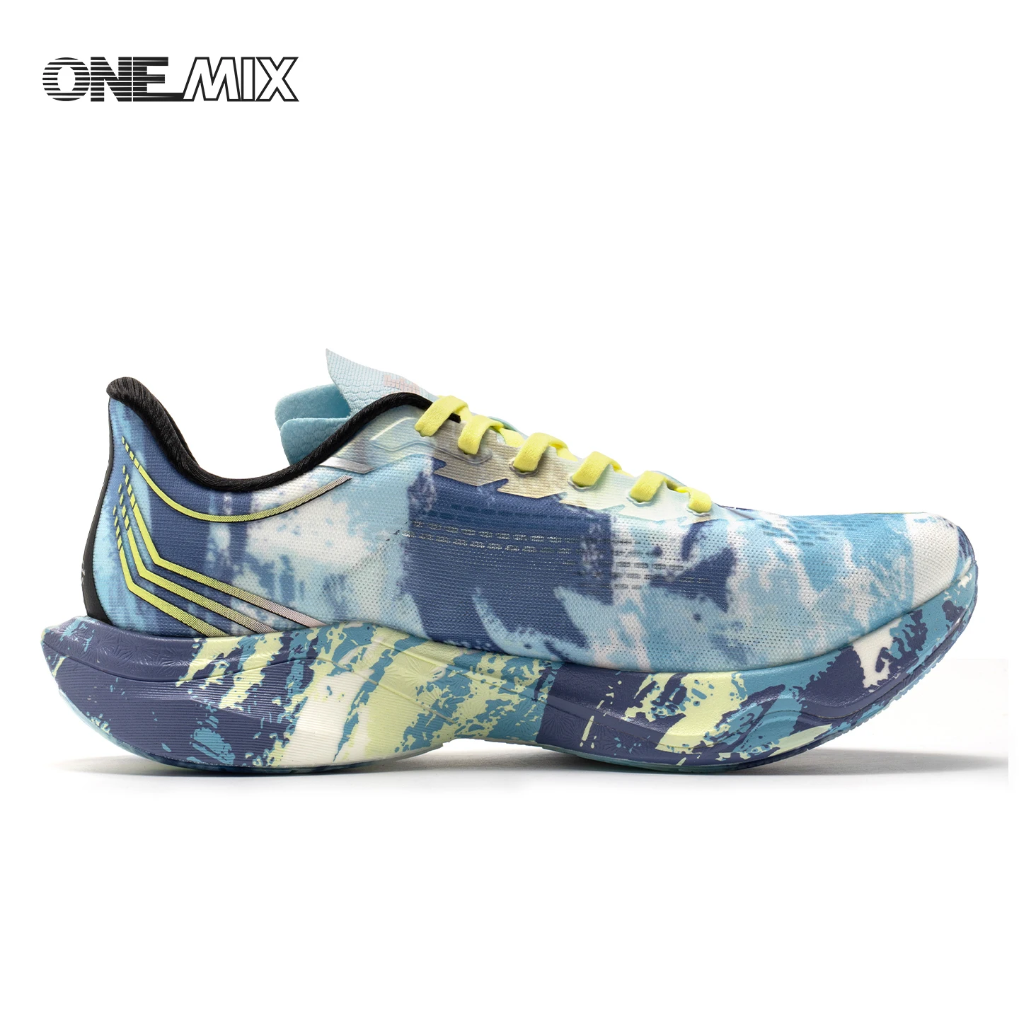 ONEMIX Marathon Nylon Carbon Board Running Racing Shoes, Professional Stable Support, Shock-relief, Ultra-light Rebound Man Snea