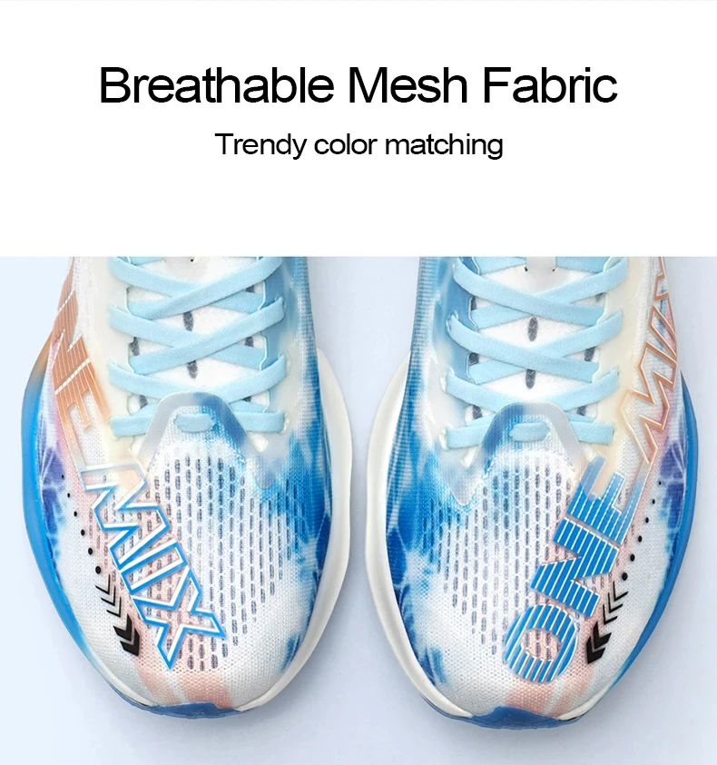 ONEMIX Marathon Nylon Carbon Board Running Racing Shoes, Professional Stable Support, Shock-relief, Ultra-light Rebound Man Snea