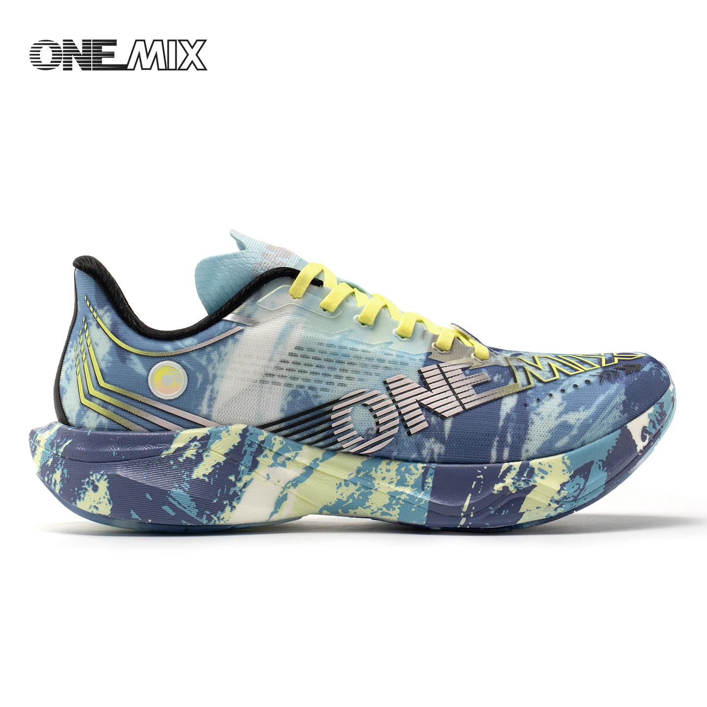 ONEMIX Marathon Nylon Carbon Board Running Racing Shoes, Professional Stable Support, Shock-relief, Ultra-light Rebound Man Snea