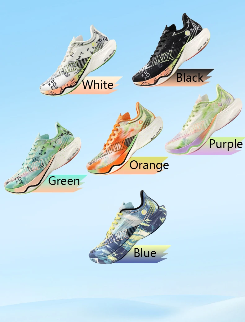 ONEMIX Marathon Nylon Carbon Board Running Racing Shoes, Professional Stable Support, Shock-relief, Ultra-light Rebound Man Snea