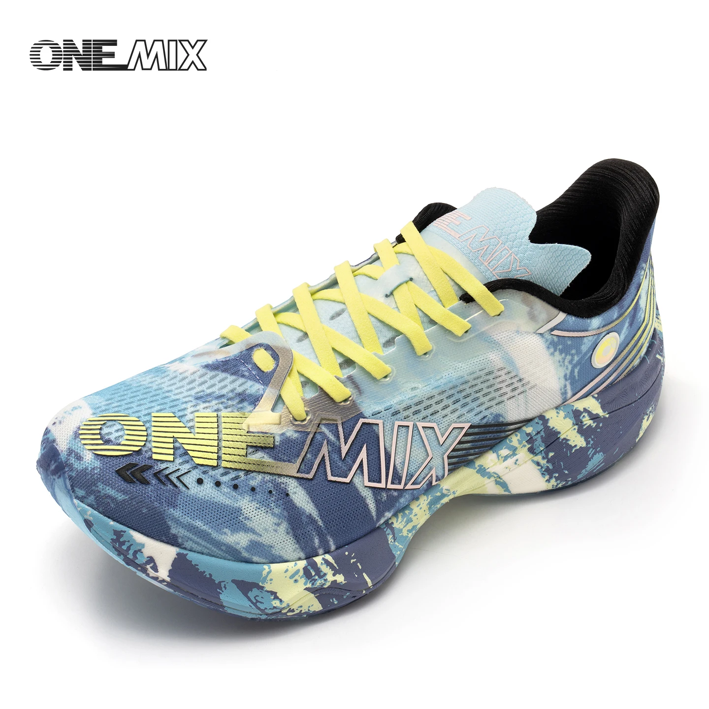 ONEMIX Marathon Nylon Carbon Board Running Racing Shoes, Professional Stable Support, Shock-relief, Ultra-light Rebound Man Snea