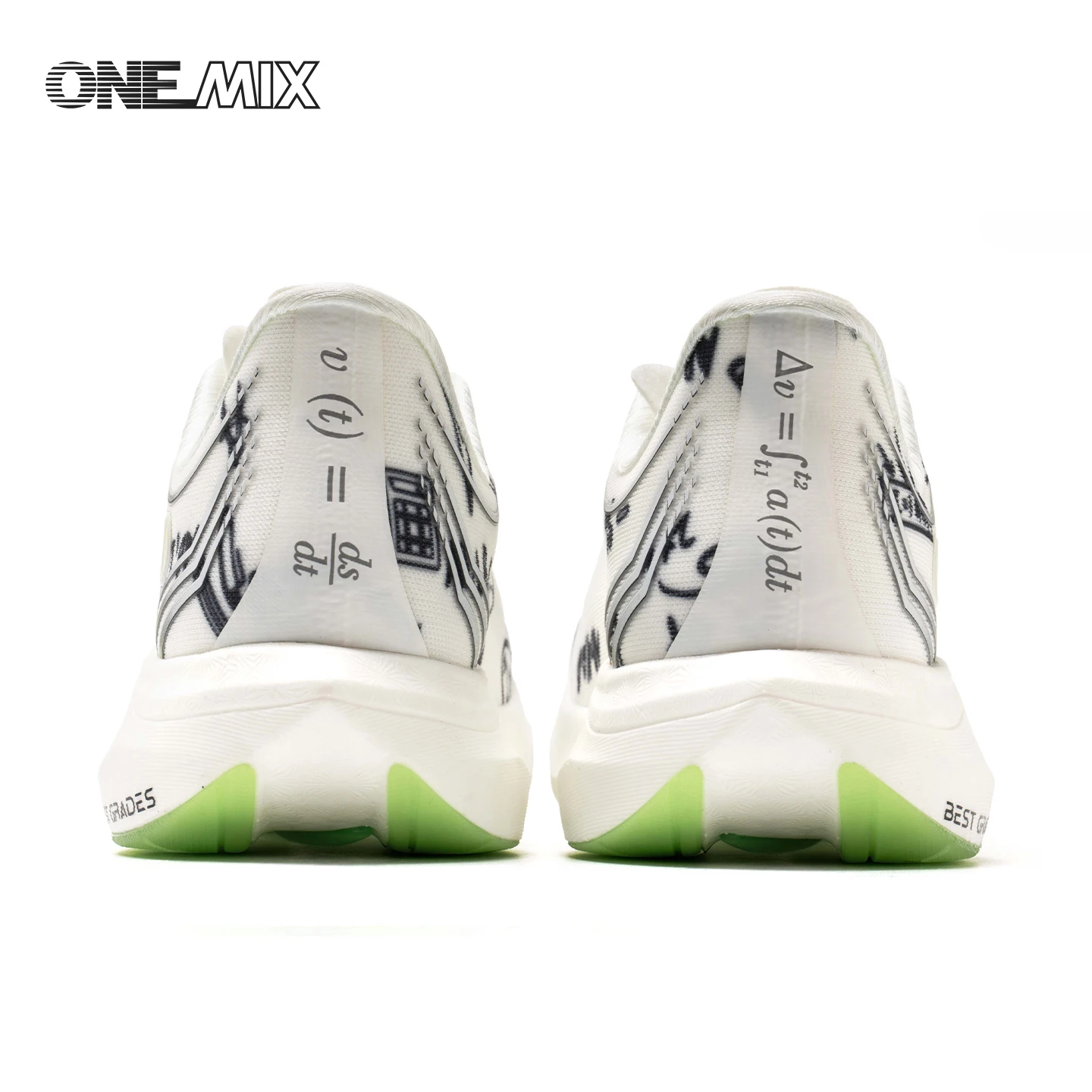 ONEMIX Marathon Nylon Carbon Board Running Racing Shoes, Professional Stable Support, Shock-relief, Ultra-light Rebound Man Snea