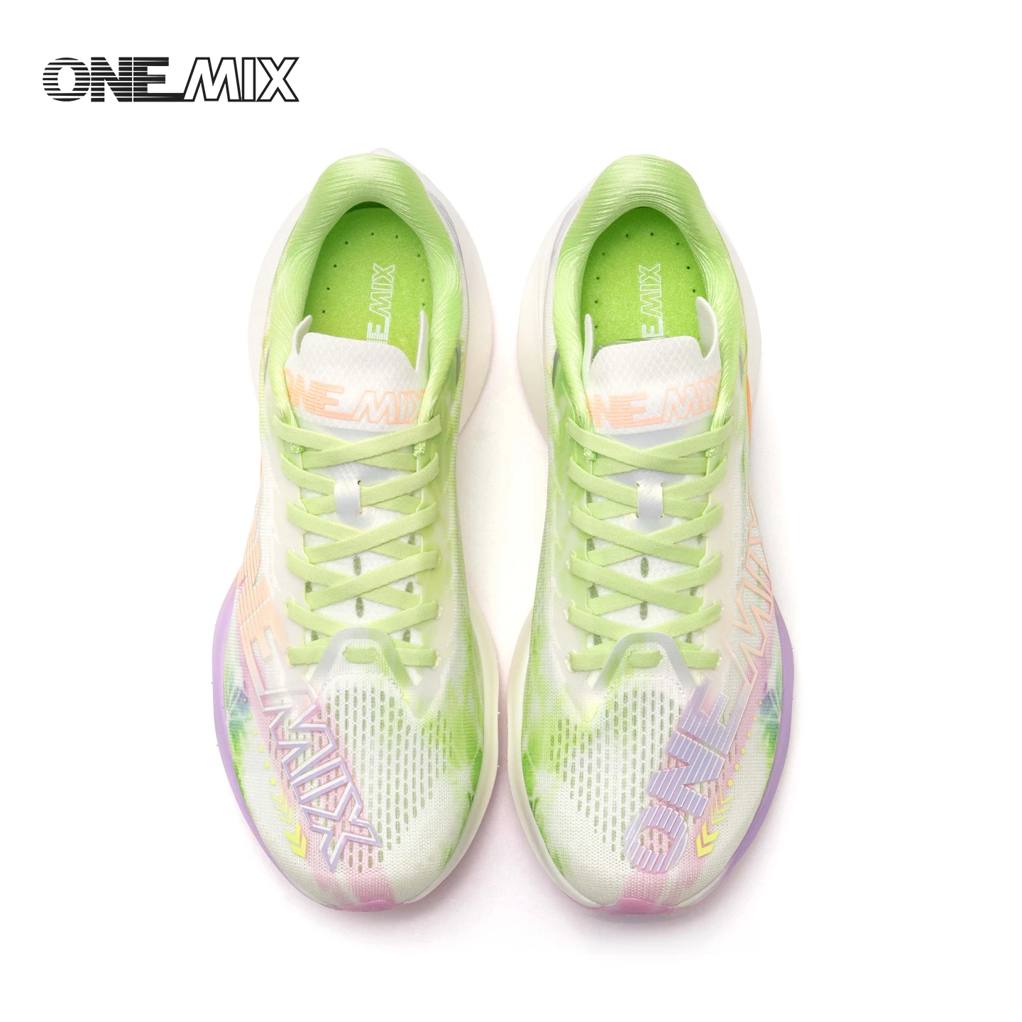 ONEMIX Marathon Nylon Carbon Board Running Racing Shoes, Professional Stable Support, Shock-relief, Ultra-light Rebound Man Snea