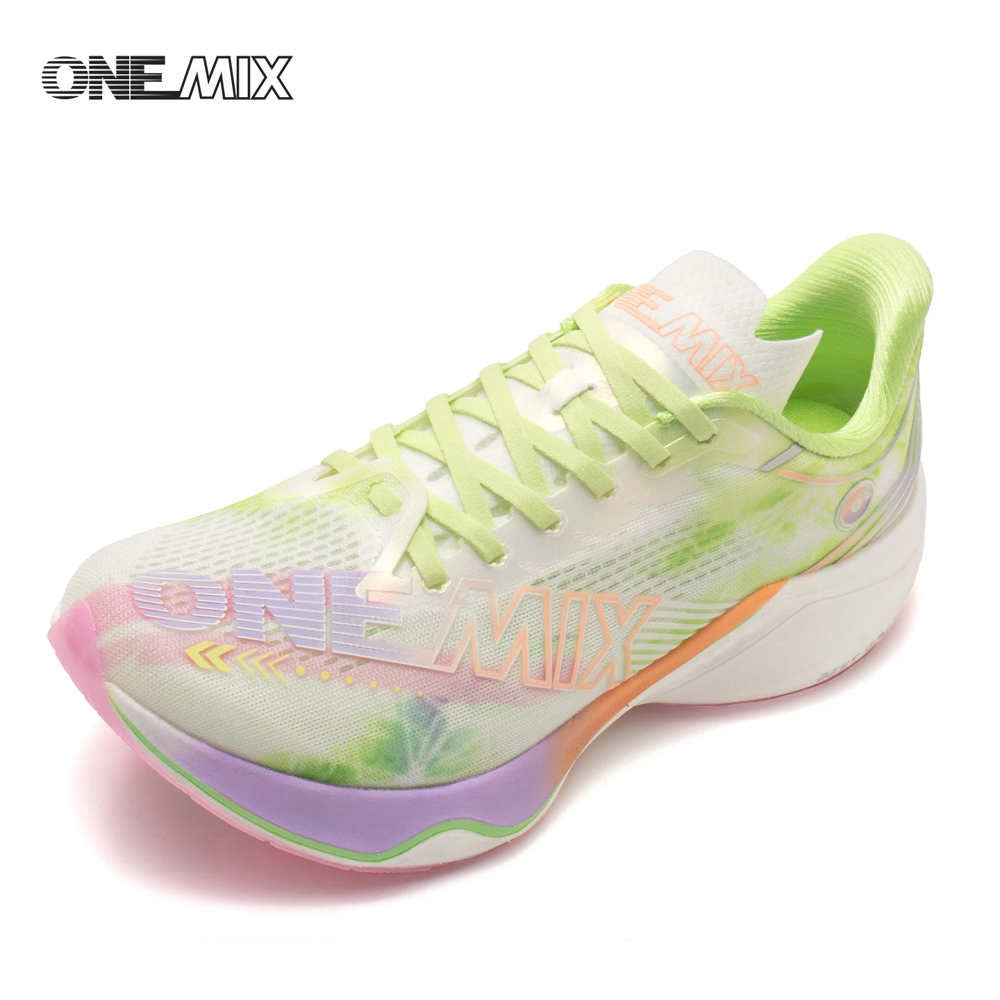 ONEMIX Marathon Nylon Carbon Board Running Racing Shoes, Professional Stable Support, Shock-relief, Ultra-light Rebound Man Snea
