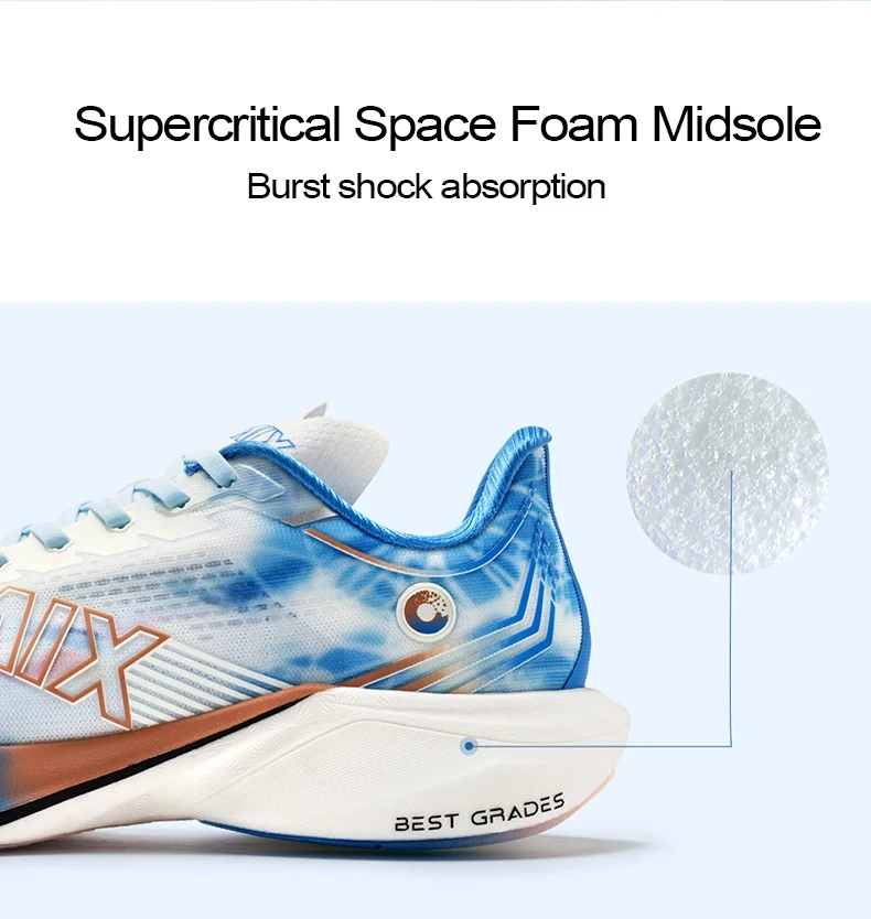 ONEMIX Marathon Nylon Carbon Board Running Racing Shoes, Professional Stable Support, Shock-relief, Ultra-light Rebound Man Snea