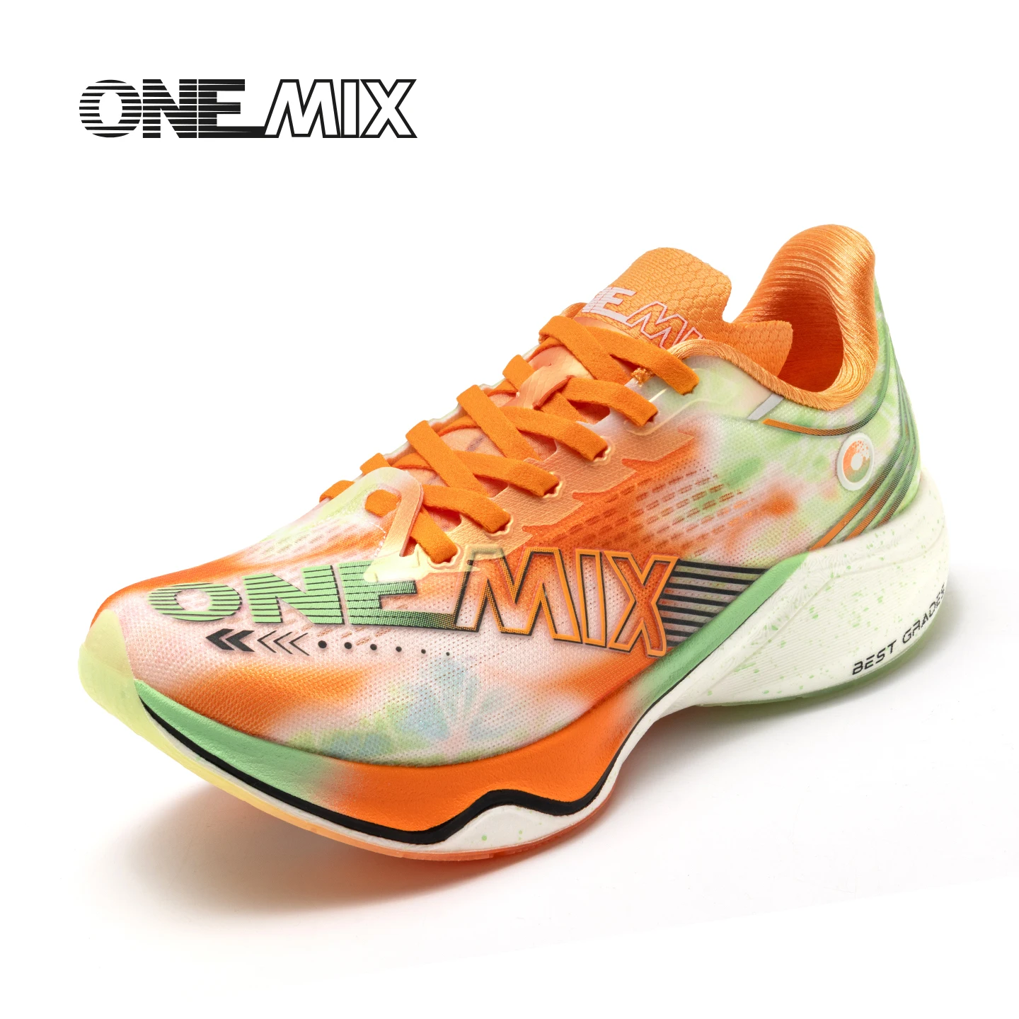 ONEMIX Marathon Nylon Carbon Board Running Racing Shoes, Professional Stable Support, Shock-relief, Ultra-light Rebound Man Snea