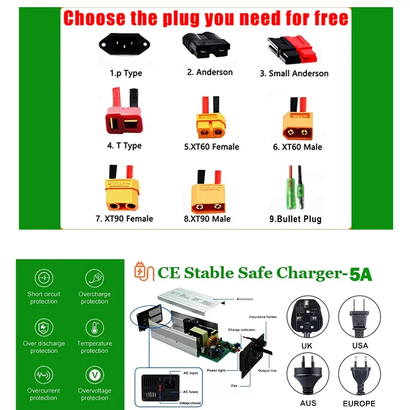ebike cham-rider 72V 3000w High Power kit 48v 52v 1500w Electric bicycle 60V 25ah 30 40ah 50ah 60ah 1000w 2000W Lithium Batterie