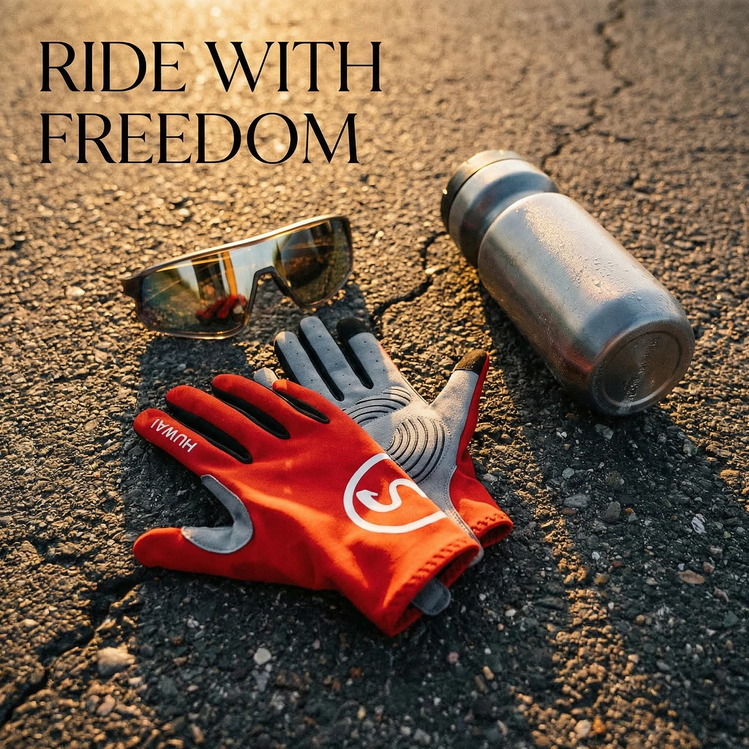 ZHUOHUA Summer Ice Silk Cycling Gloves Breathable Sun Protection Half Finger Fishing Gloves for Outdoor Riding Fishing Driving