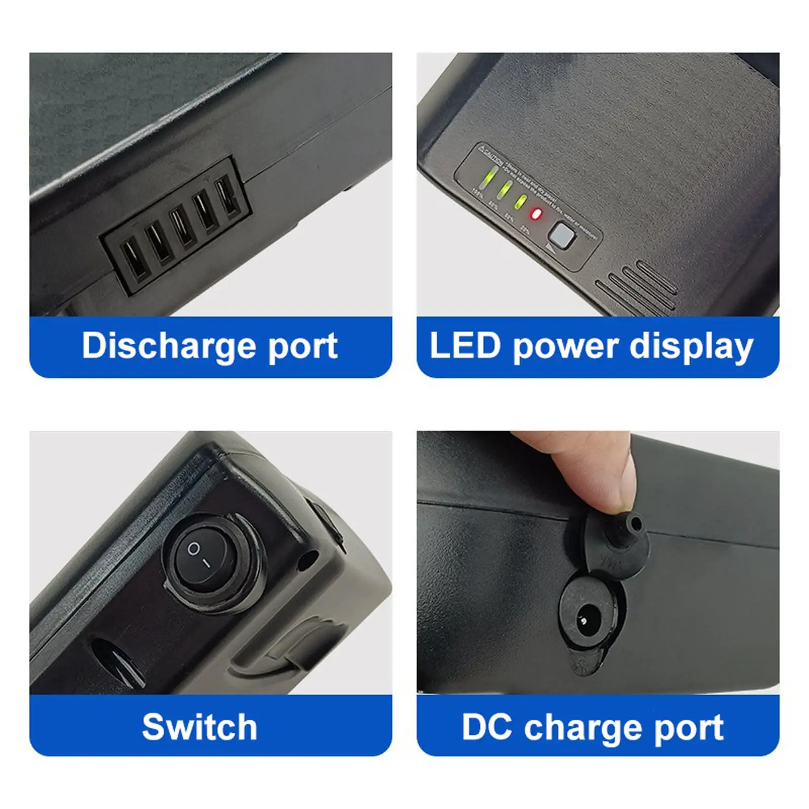 36V Rear Rack Ebike Battery 36V 10.4Ah 12.8Ah 14Ah Move CRS 100 Ansmann Replacement Battery for MIFA Rehberg Zündapp Victoria