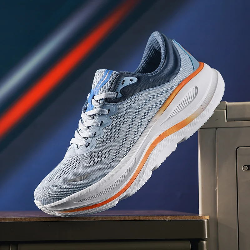 Men's Running Shoes Mesh Luxury shoes Couple Off-road Outdoor Sneakers Trainer Shoes Cushioning Breathable Race Non-Slip Fashion