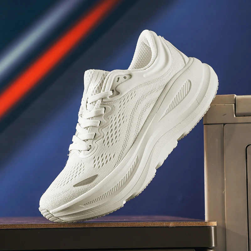 Men's Running Shoes Mesh Luxury shoes Couple Off-road Outdoor Sneakers Trainer Shoes Cushioning Breathable Race Non-Slip Fashion