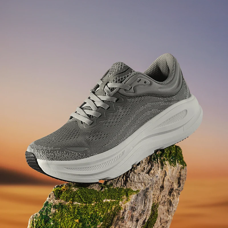 Men's Running Shoes Mesh Luxury shoes Couple Off-road Outdoor Sneakers Trainer Shoes Cushioning Breathable Race Non-Slip Fashion