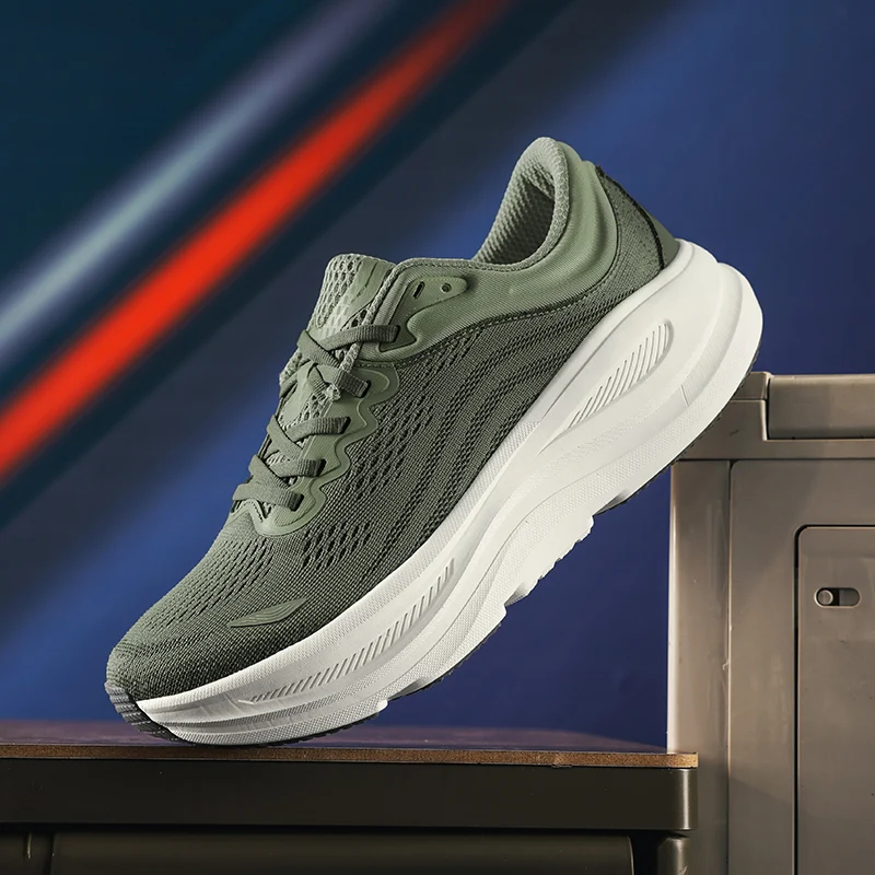 Men's Running Shoes Mesh Luxury shoes Couple Off-road Outdoor Sneakers Trainer Shoes Cushioning Breathable Race Non-Slip Fashion