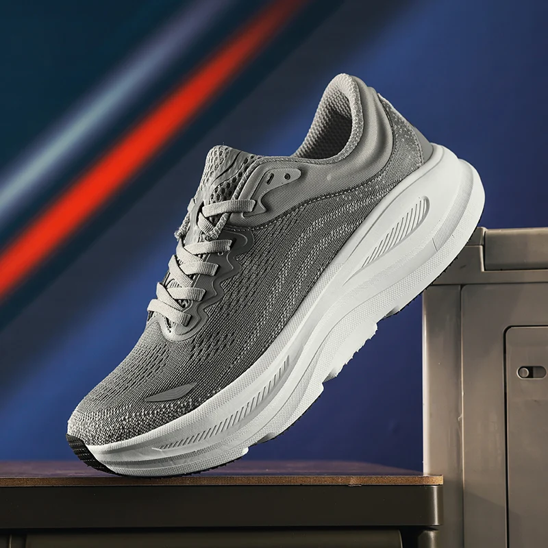 Men's Running Shoes Mesh Luxury shoes Couple Off-road Outdoor Sneakers Trainer Shoes Cushioning Breathable Race Non-Slip Fashion