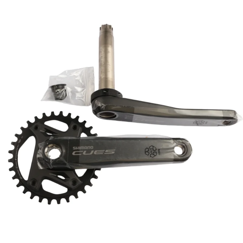 SHIMANO CUES FC-U6000 Crankset 32T/40T Chainring 170mm 1x11s/10s/9s 2-PIECE CRANKSET For MTB Cycling Part Original