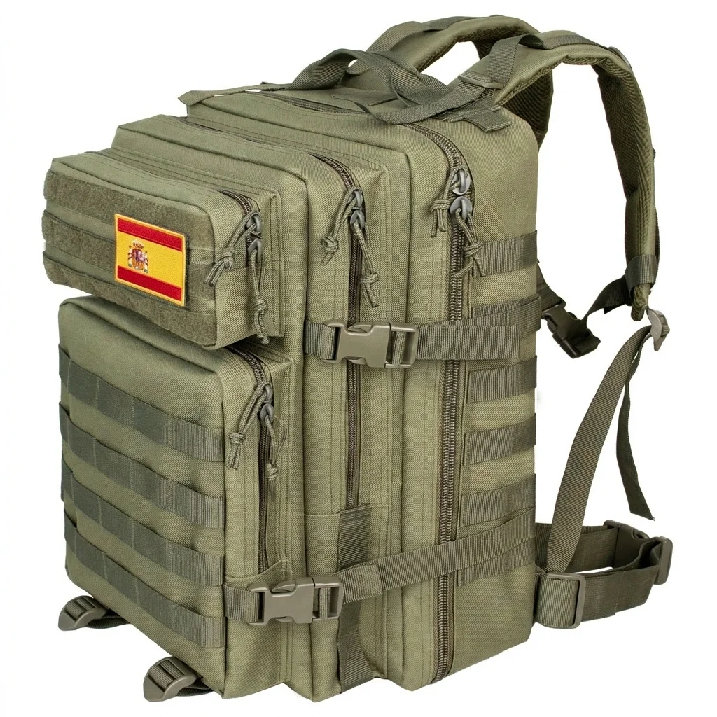 50L Tactical Backpack Large Capacity Outdoor Rucksack 3 Day Fitness Hiking Bag Hiking Camping Gear Backpacks