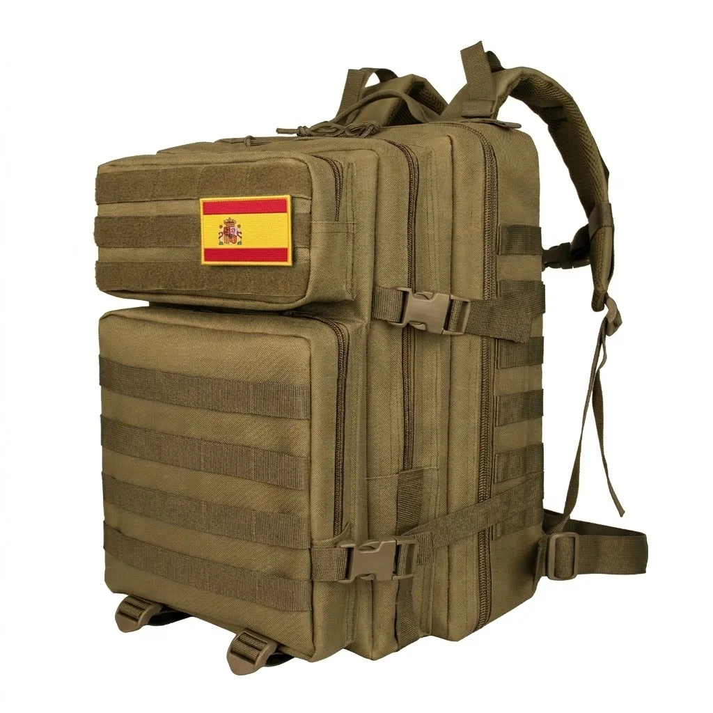 50L Tactical Backpack Large Capacity Outdoor Rucksack 3 Day Fitness Hiking Bag Hiking Camping Gear Backpacks