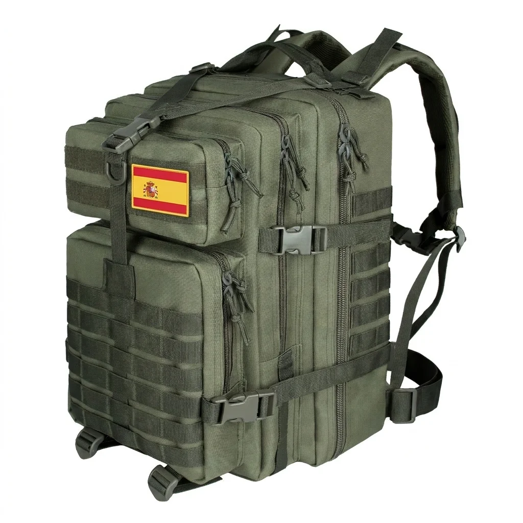 50L Tactical Backpack Large Capacity Outdoor Rucksack 3 Day Fitness Hiking Bag Hiking Camping Gear Backpacks