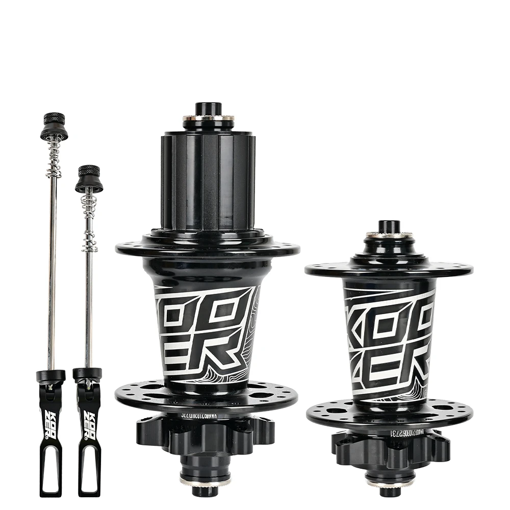 KOOZER XM490 Rear MTB Hub 6 Pawls 72 Clicks 4 Sealed Bearings QR 10x135 Thru 12x142 28/32/36H Disc Brake 8-12S Mountain Bike Hub