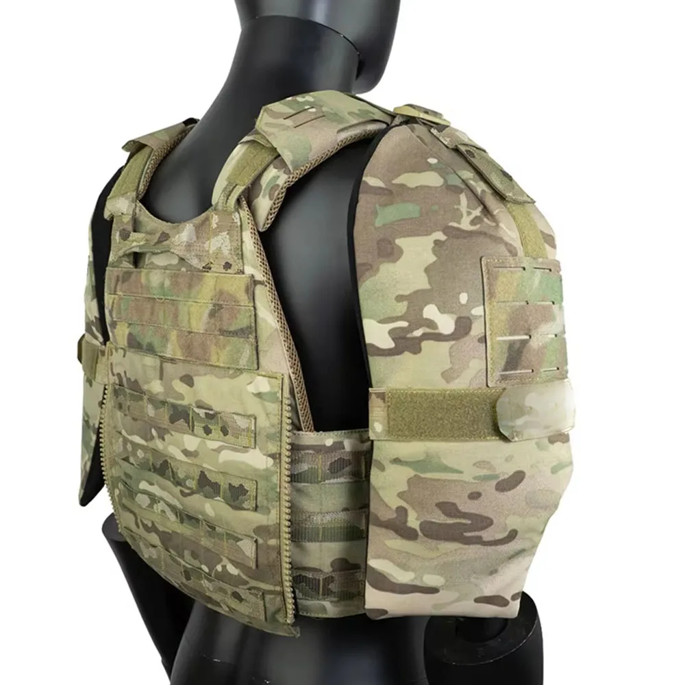 Tactical Shoulder Pads Detachable Arm Guard Extension Kit Molle Compatible Military Vest Accessories Airsoft Gear Equipment