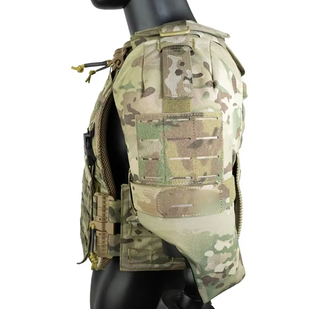 Tactical Shoulder Pads Detachable Arm Guard Extension Kit Molle Compatible Military Vest Accessories Airsoft Gear Equipment