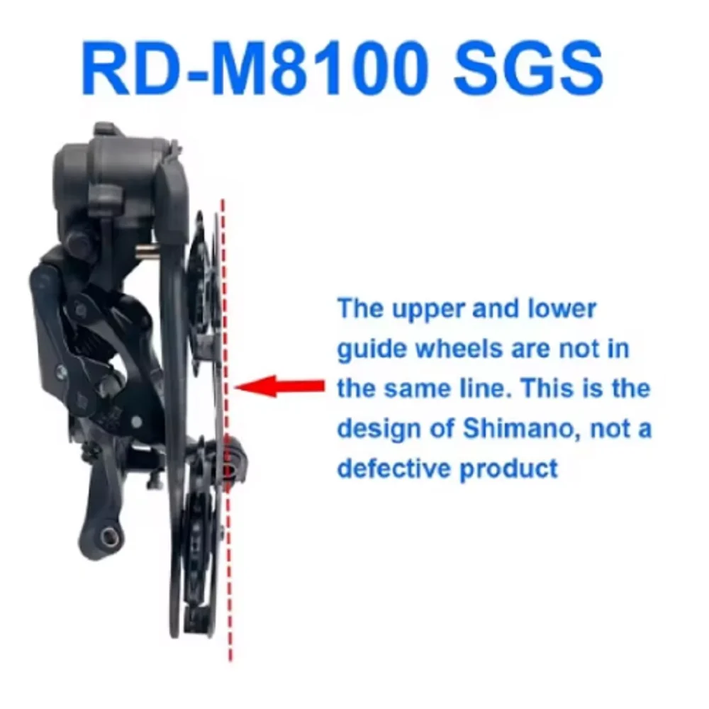 SHIMANO XT RD-M8100 RD REAR DERAILLEUR SGS for 1x12s 12 speed MTB mountain bike bicycle PARTS derailleur