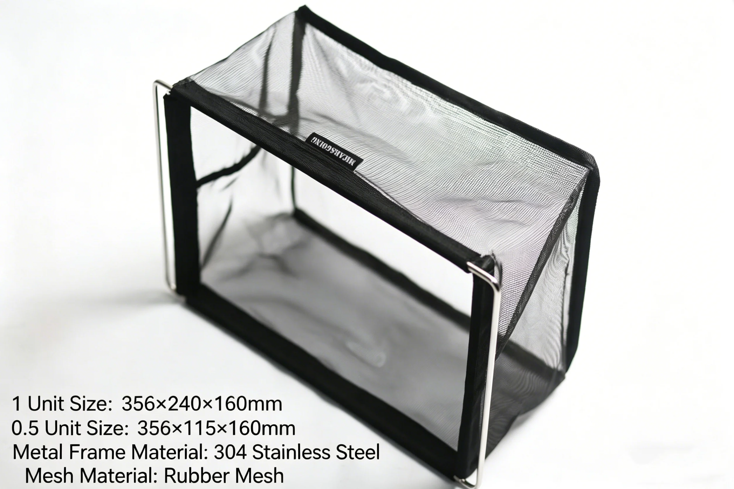 Portable 1 Unit Net Drain Basket Outdoor IGT Camping Folding Storage Box 1 Unit Lightweight Mesh Drain Basket IGT Accessories