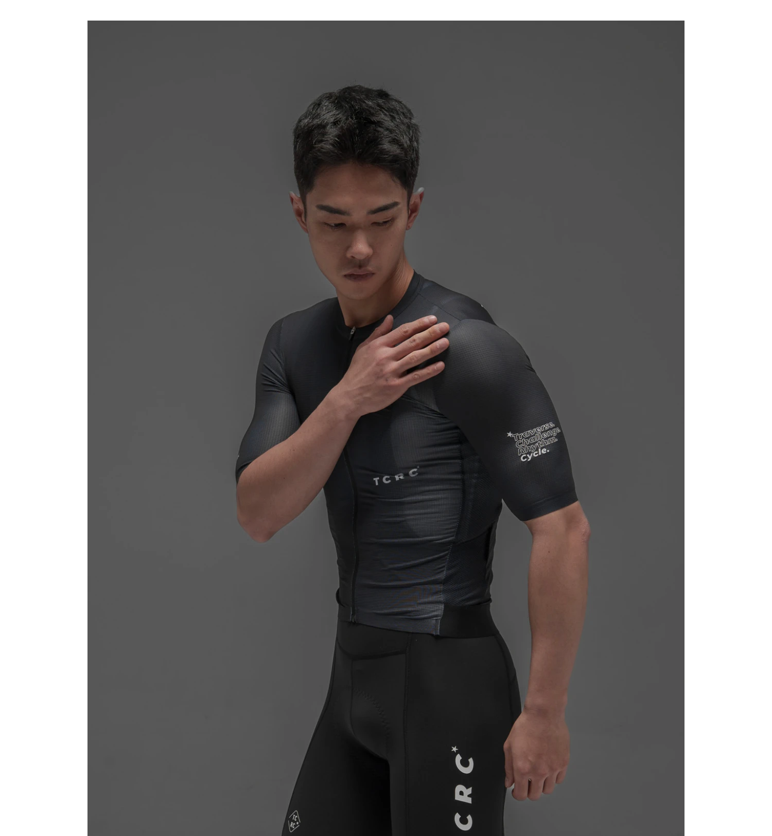 TCRC Classic Cycling Jersey Summer Short Sleeve Bike Shirts Men Women's Quick Dry Breathable Bicycle Tops MTB Clothing