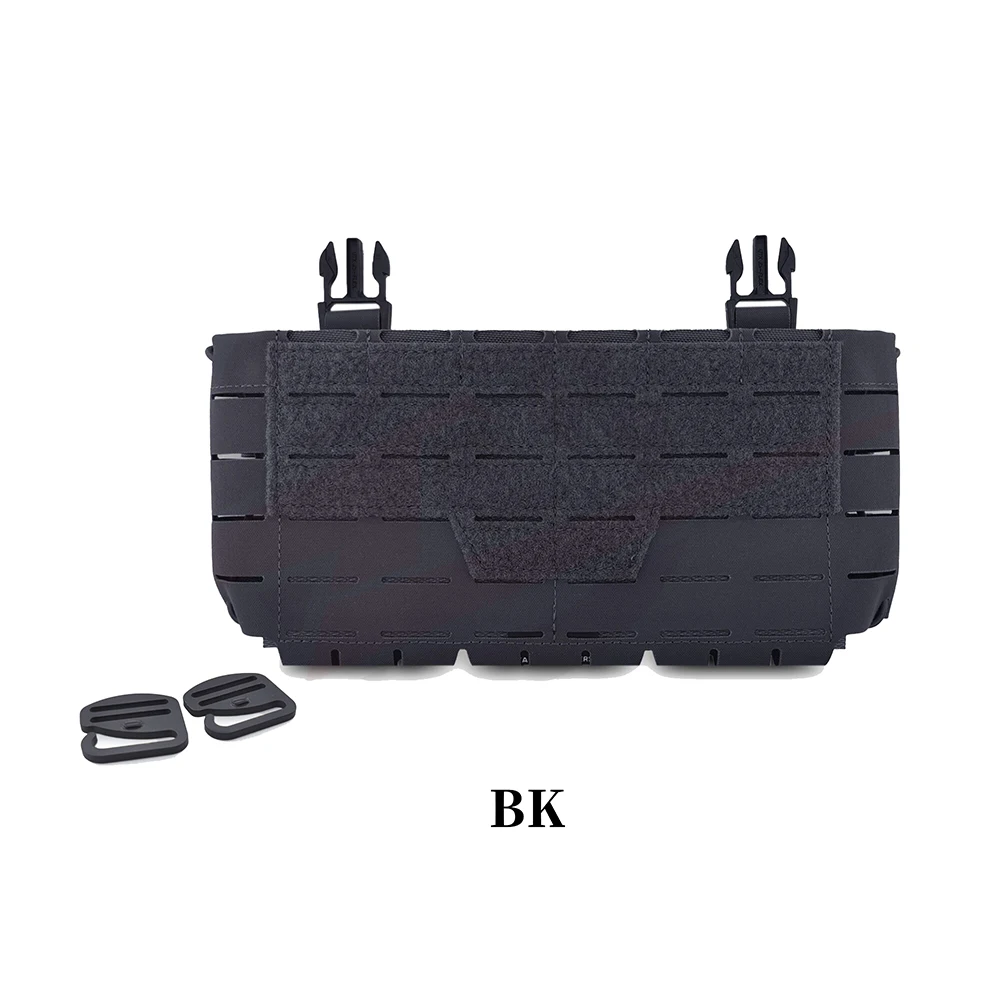 New Tactical Chest Hanging Main Body Front Panel Bag for ARC Placard V4 Vest Triple 5.56 Magazine Storage Pouch