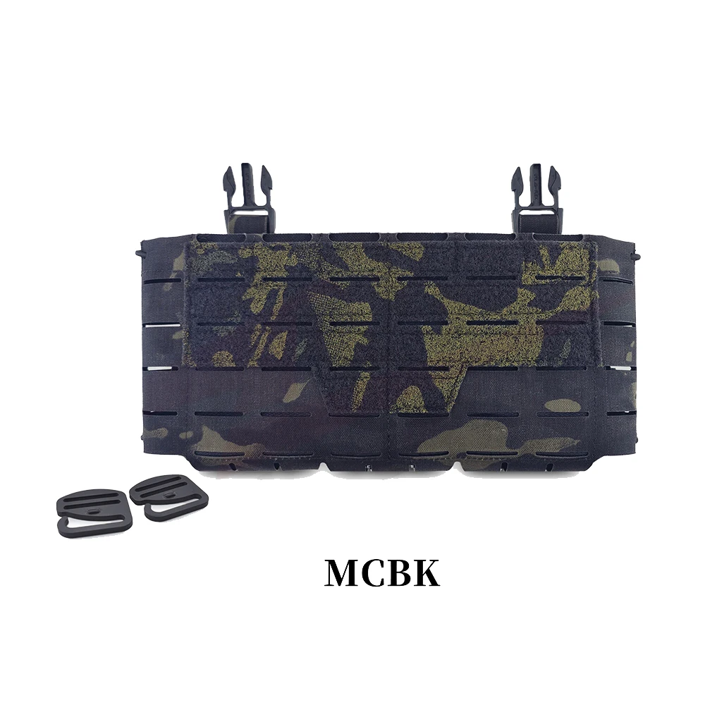 New Tactical Chest Hanging Main Body Front Panel Bag for ARC Placard V4 Vest Triple 5.56 Magazine Storage Pouch