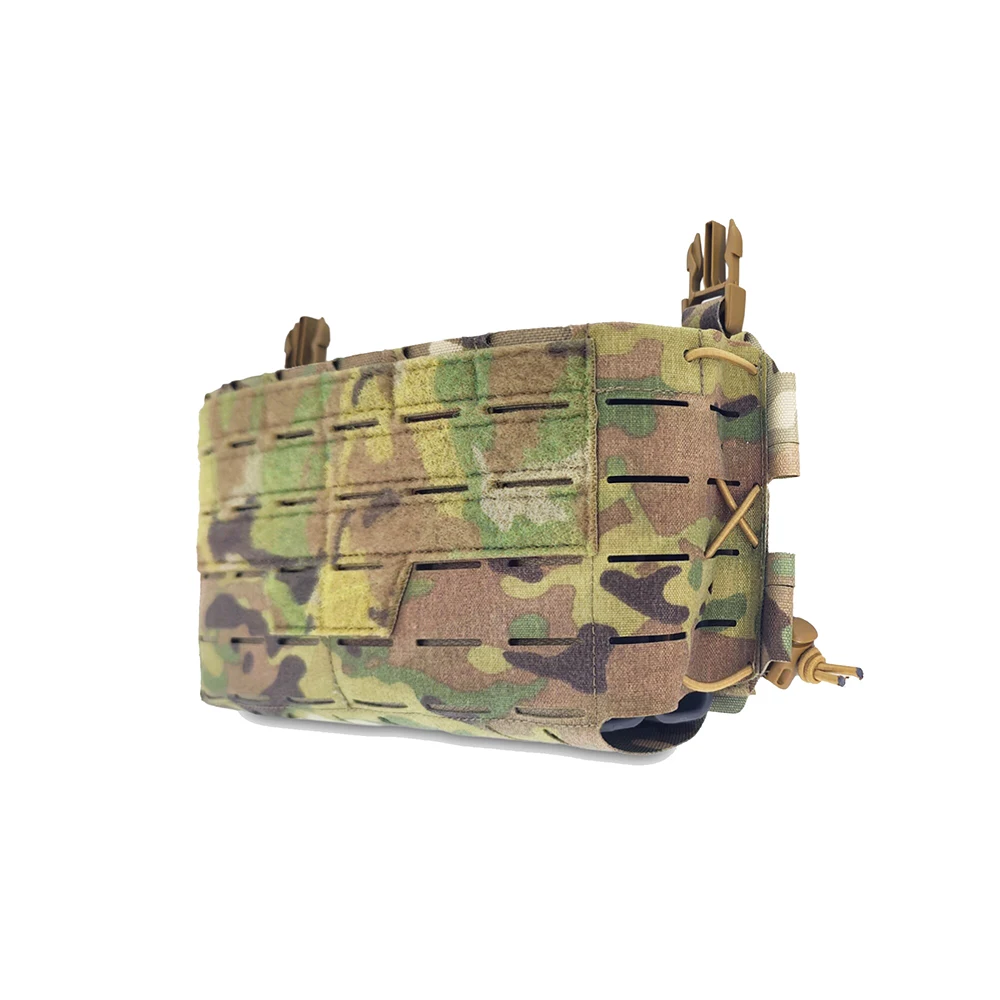 New Tactical Chest Hanging Main Body Front Panel Bag for ARC Placard V4 Vest Triple 5.56 Magazine Storage Pouch