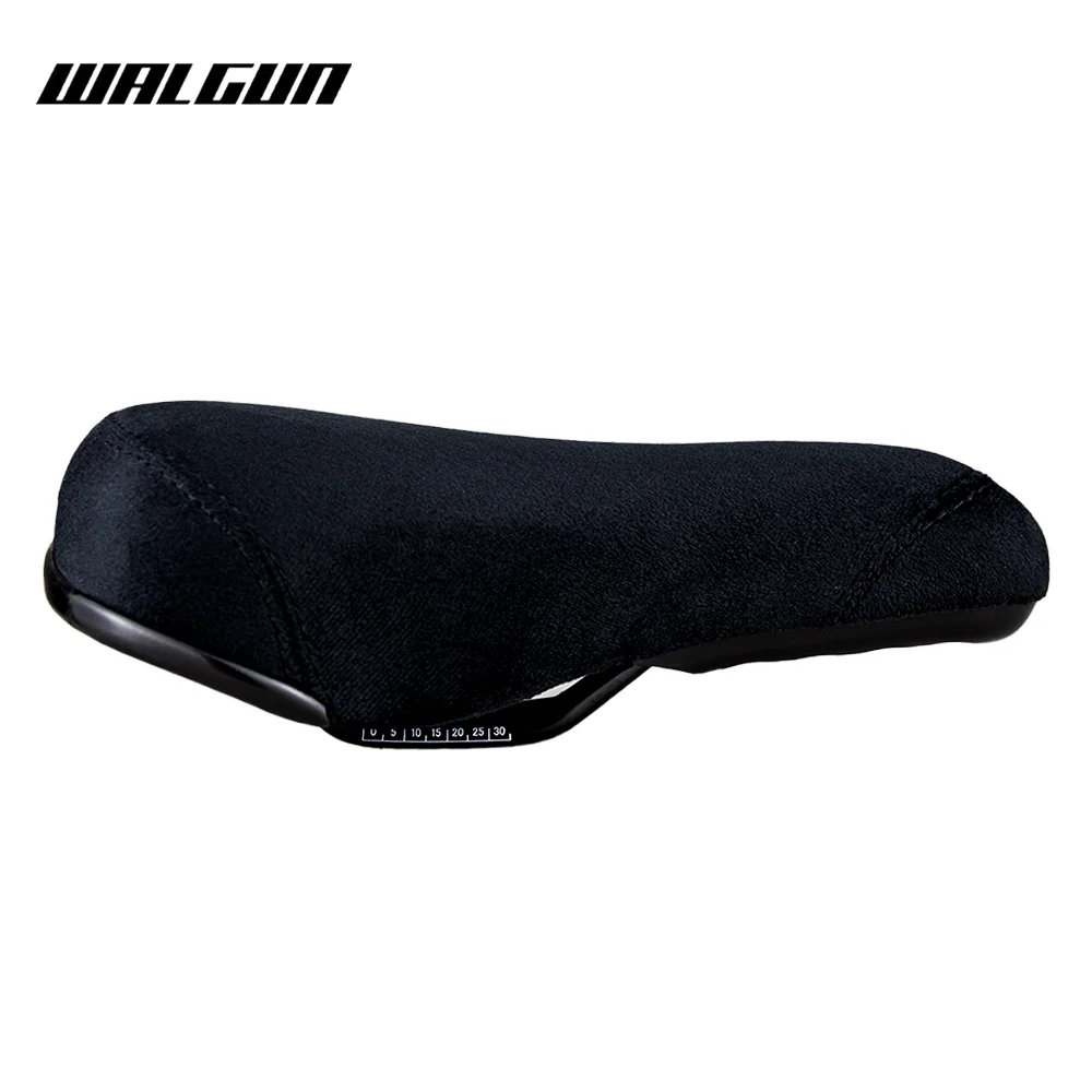 WALGUN Bicycle Saddle BMX Dirt Jump Cruiser Bike Seat with Embroidery Freestyle Racing Dowbhill Saddle for MTB Cycling Parts