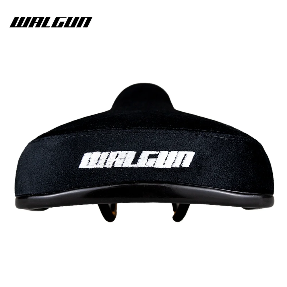 WALGUN Bicycle Saddle BMX Dirt Jump Cruiser Bike Seat with Embroidery Freestyle Racing Dowbhill Saddle for MTB Cycling Parts