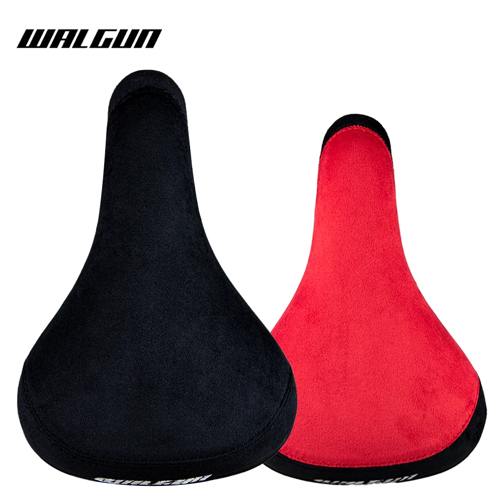 WALGUN Bicycle Saddle BMX Dirt Jump Cruiser Bike Seat with Embroidery Freestyle Racing Dowbhill Saddle for MTB Cycling Parts