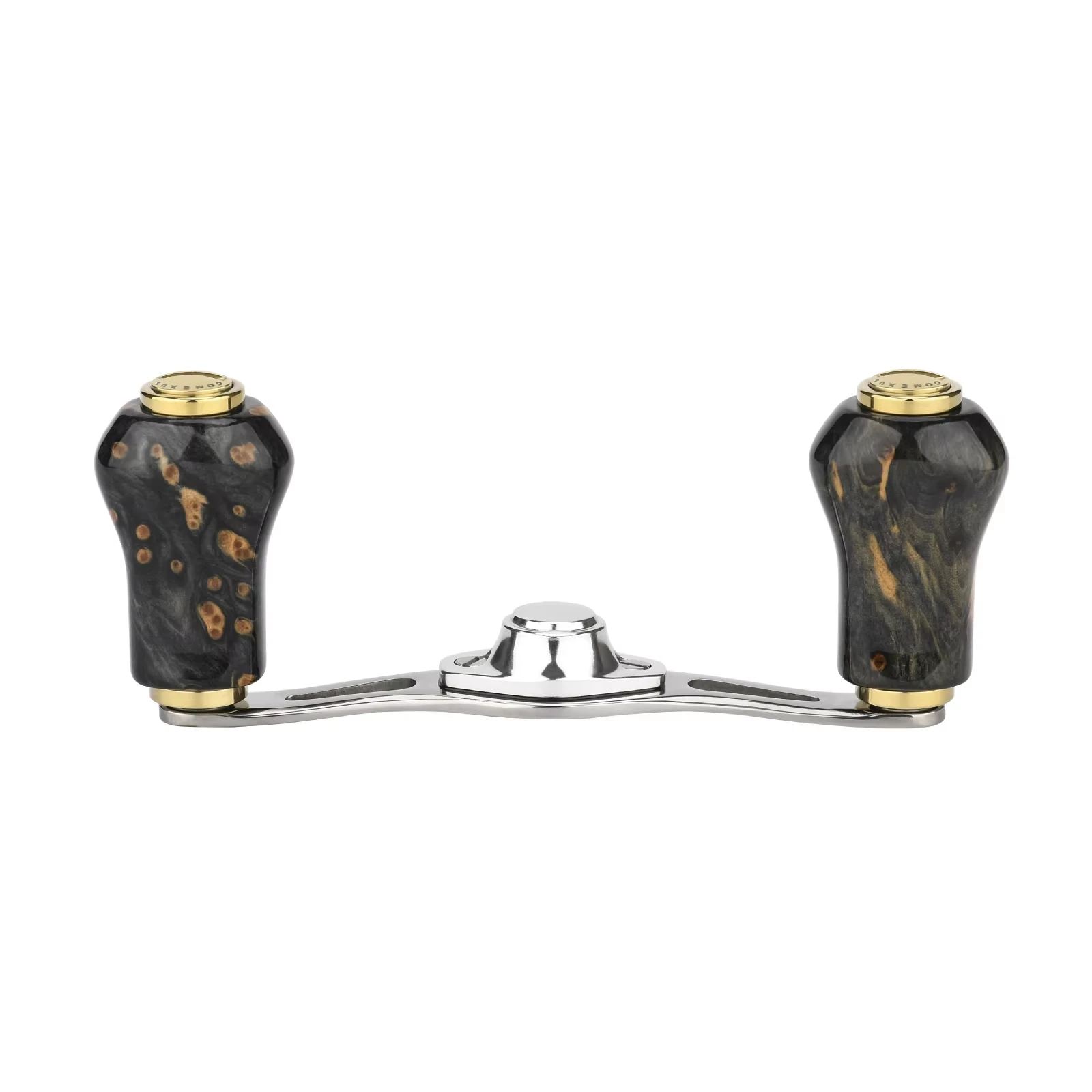 Gomexus 80mm BFS Baitcasting Reel Handle Vintage Cypress Wood Knob for Stream Trout Shimano Calcutta Conquest Aldebaran