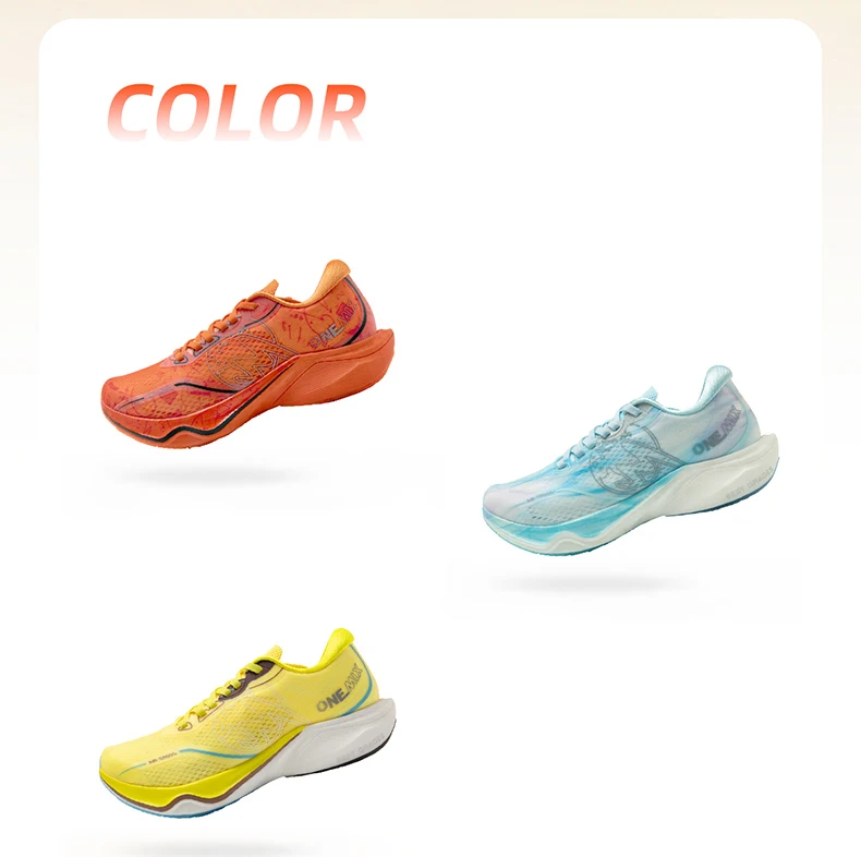 ONEMIX New Man Carbon Board Running Shoes Shock Absorption High Elasticity Breathable Sports Shoes for Comprehensive Training