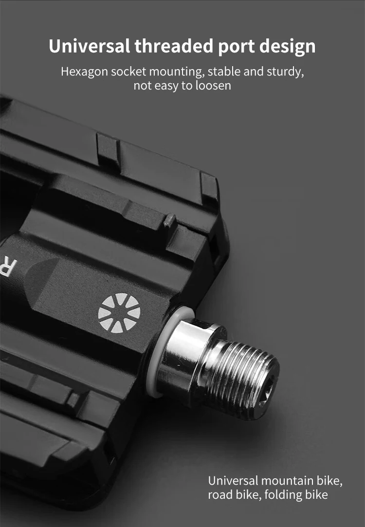 For Dahon Bicycle Foldable Bearing Pedals For Road Mountain Folding Bike Universal Quick Release Aluminum Alloy Bearing Pedals