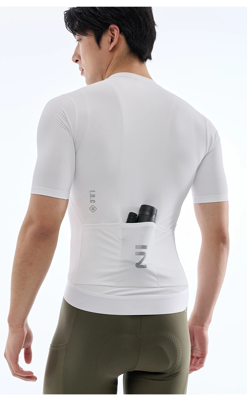 INBIKE Men's Cycling Jersey Short Sleeves Summer Quick Drying Breathable Cycling Sports Shirt With 3 Rear Pockets Biking Tops