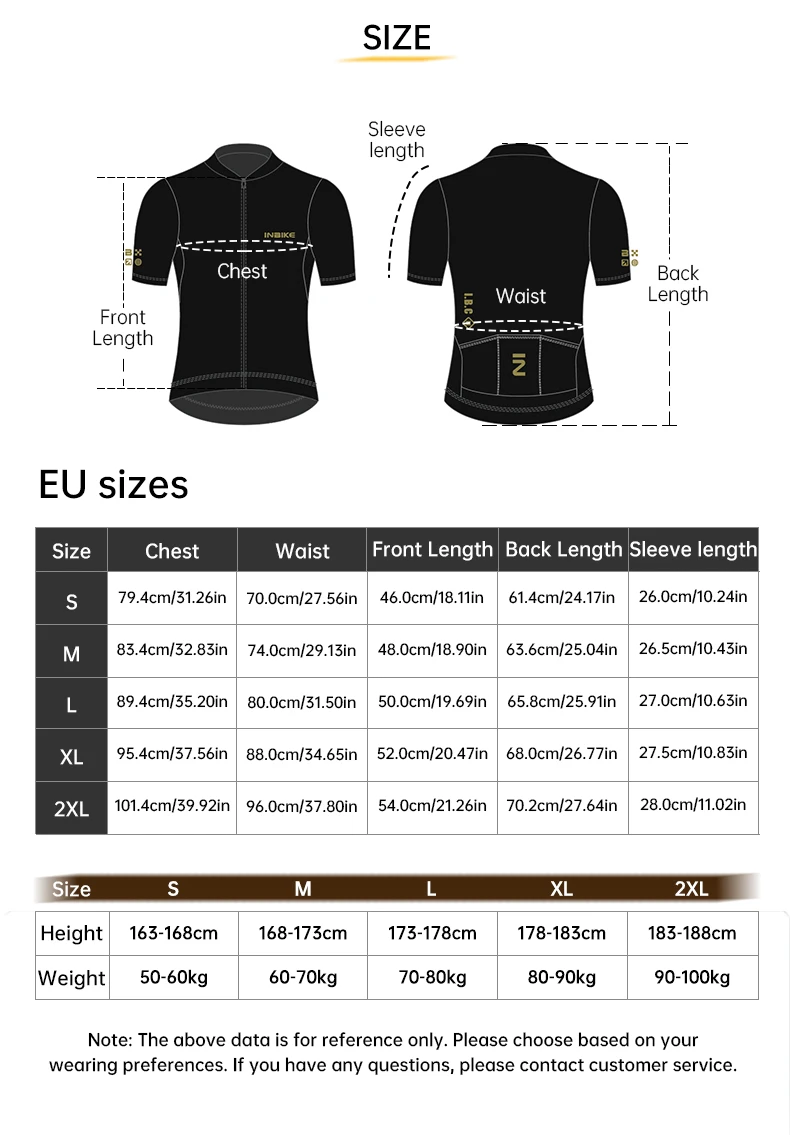 INBIKE Men's Cycling Jersey Short Sleeves Summer Quick Drying Breathable Cycling Sports Shirt With 3 Rear Pockets Biking Tops