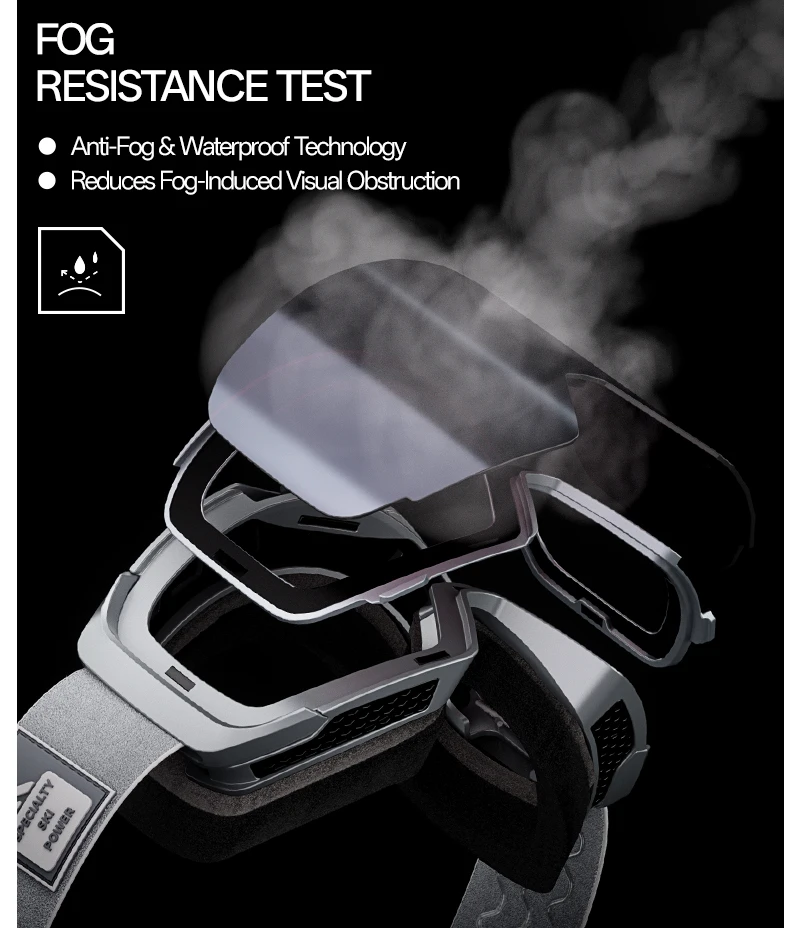 Kapvoe 2026 Skiing Eyewear Flip Ski Goggles Photochromic Snow Goggles Men Snowboard Mask Protection Glasses Snowmobile Winter