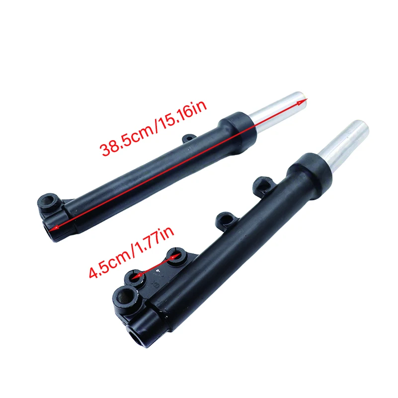 365mm 385mm 420mm Silver Black Damping Front Fork Hydraulic Shock Absorber Suitable for Citycoco Modification Accessories