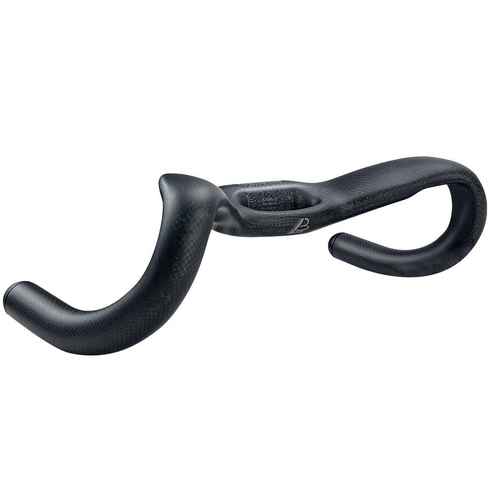 BALUGOE High Rigidity Carbon Fiber Bicycle Track Handle TT Bicycle Handle Sprint Competitions Bicycle Handlebar Breakwind 31.8mm