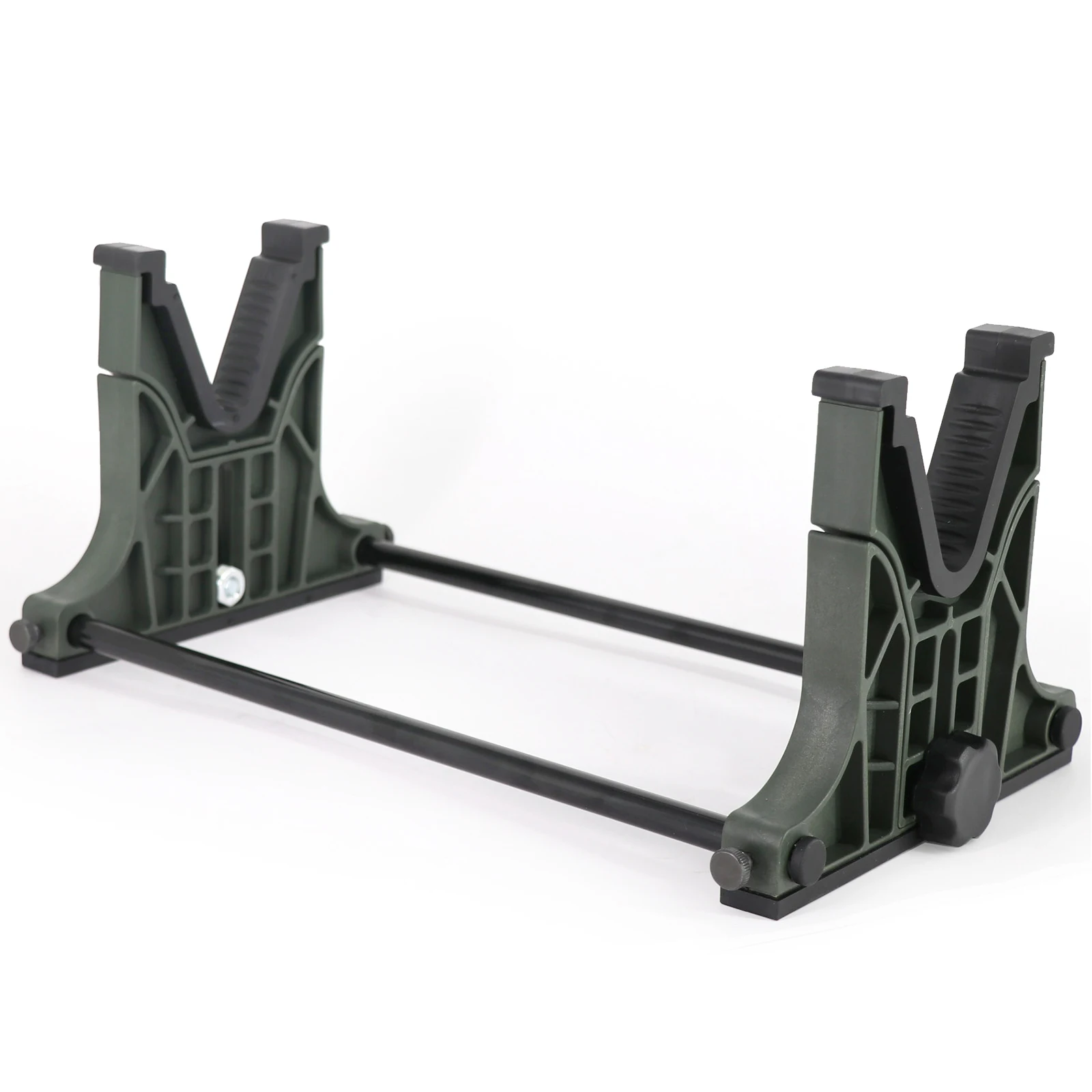 Green Tactical Rifle Air Gun Display Shooting Rack Compact Range Storage Gun Rack Bracket Desktop Rack Fork Maintenance Gun Clip