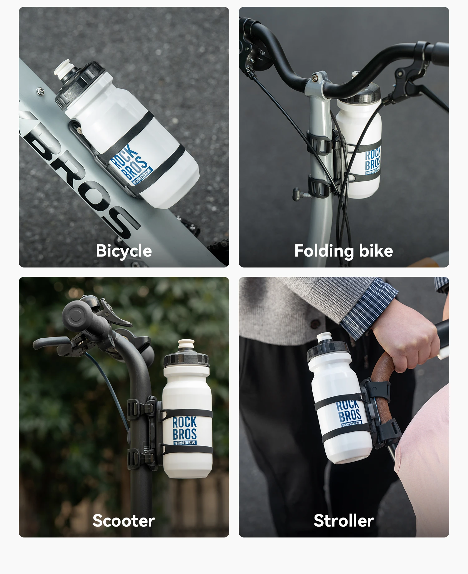 ROCKBROS Bicycle Bottle Cage Magnetic Bike Bottle Cage MTB Road Bike Multifunctional Universal Water Bottle Holder