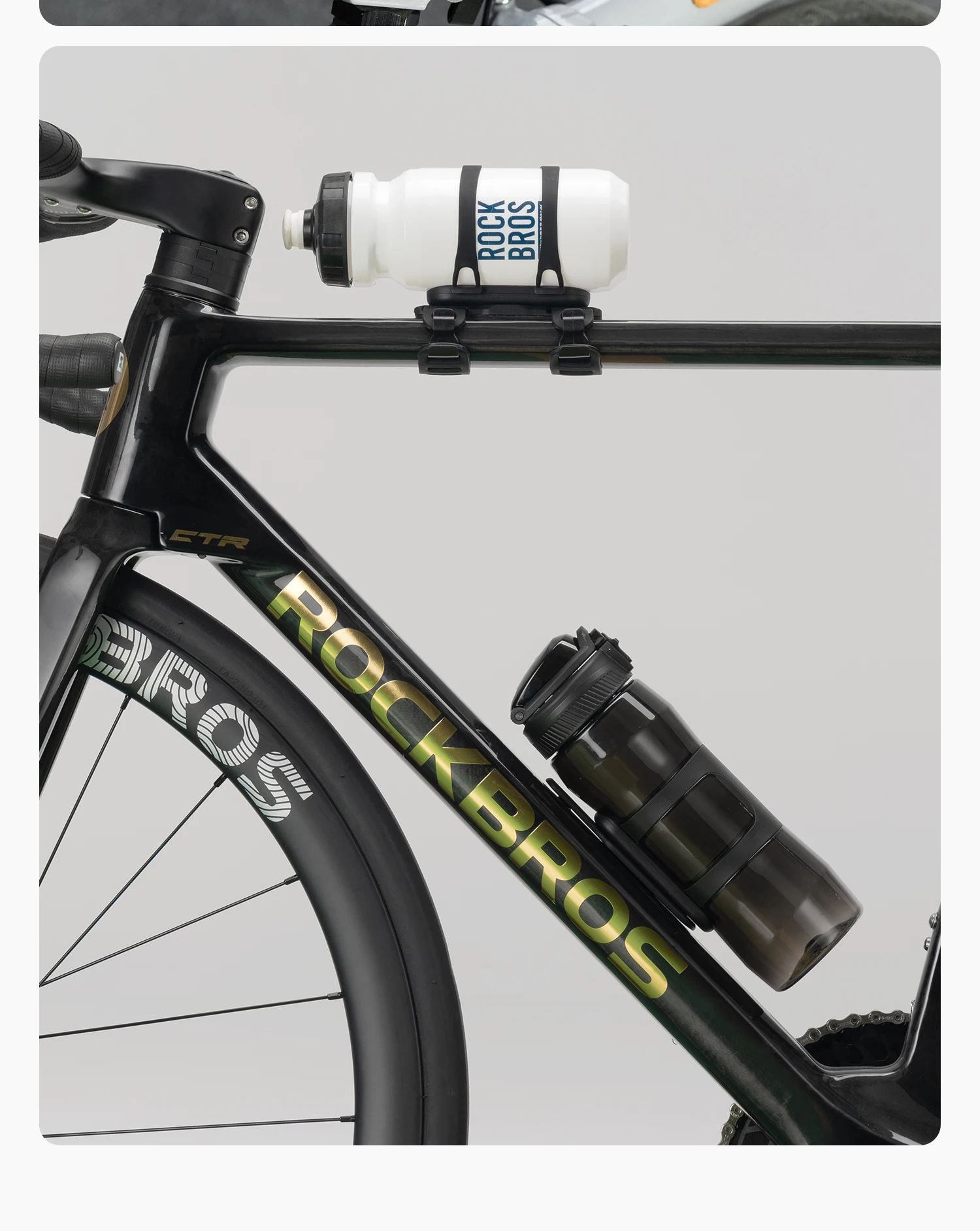 ROCKBROS Bicycle Bottle Cage Magnetic Bike Bottle Cage MTB Road Bike Multifunctional Universal Water Bottle Holder
