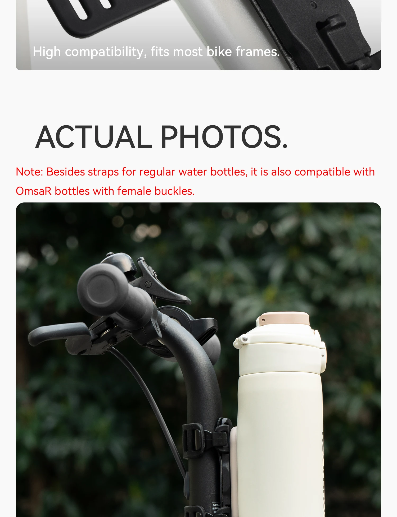 ROCKBROS Bicycle Bottle Cage Magnetic Bike Bottle Cage MTB Road Bike Multifunctional Universal Water Bottle Holder