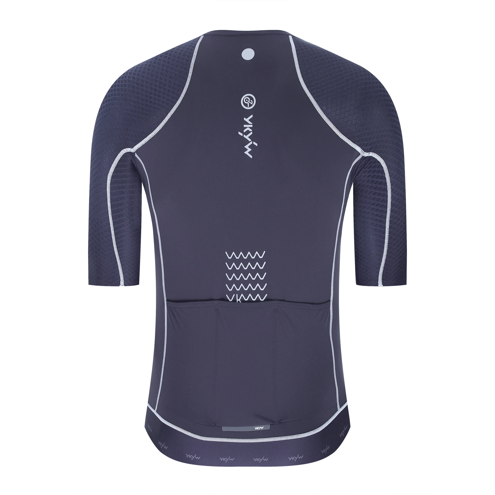 YKYWBIKE 2026 Men Summer Cycling Jersey 3D Cutting Anti-sweat Lightweight Quick Dry Road Bike Riding Tops Breathable Anti-slip