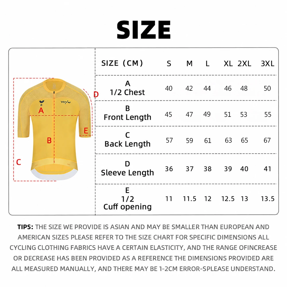 YKYWBIKE 2026 Men Summer Cycling Jersey 3D Cutting Anti-sweat Lightweight Quick Dry Road Bike Riding Tops Breathable Anti-slip